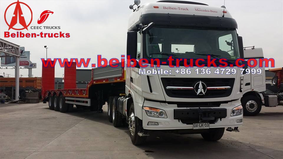 beiben tractor truck for congo customer