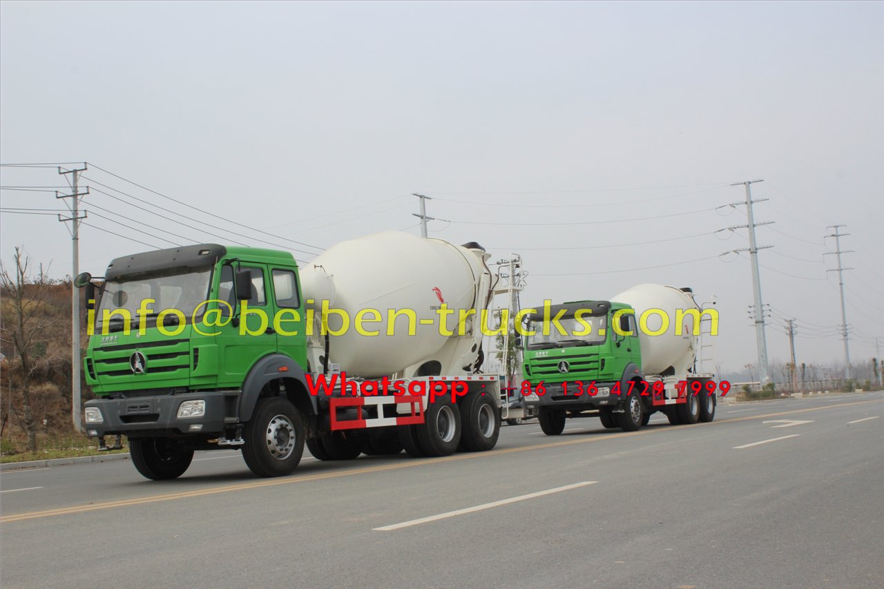 China Beiben 6x4 340hp 10 Cubic Meters Concrete Mixer Truck China Beiben 6x4 340hp 10 Cubic Meters Concrete Mixer Truck