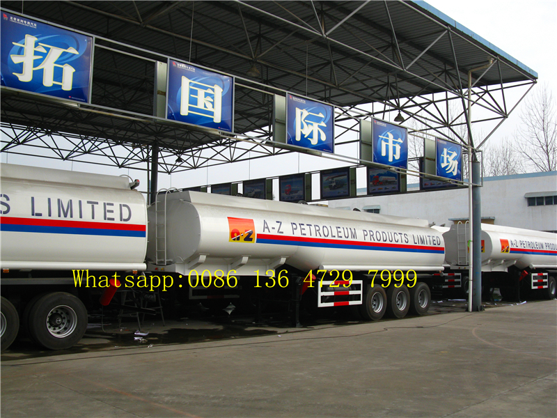 Mechanical spring suspension fuel tank trailer Mechanical spring suspension fuel tank trailer