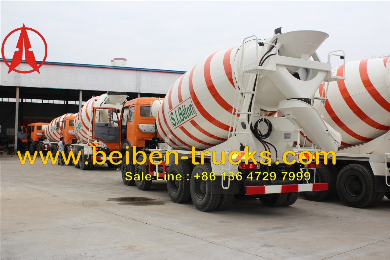 beiben 10 CBM mixer truck manufacturer beiben 10 CBM mixer truck manufacturer
