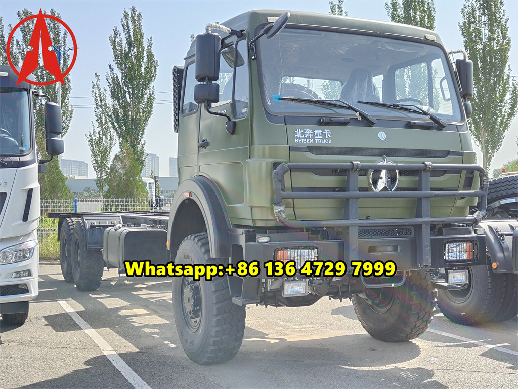 Beiben 6x6 cargo truck chassis
