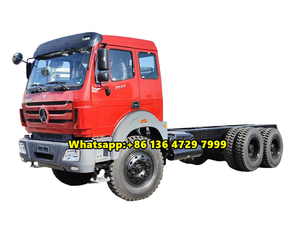 Beiben 6x4 cargo truck only chassis