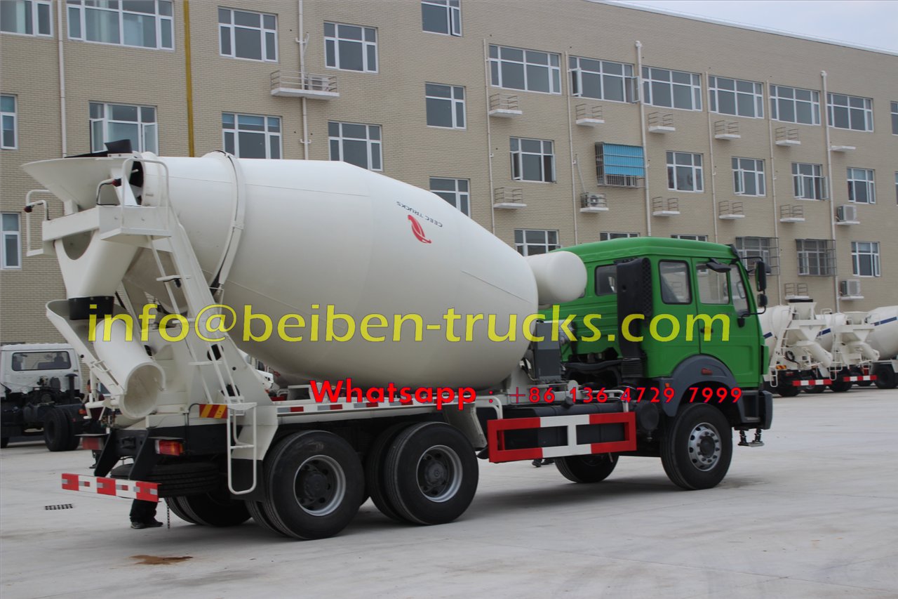 Famous brand Beiben 336hp concrete mixer truck cheap price Famous brand Beiben 336hp concrete mixer truck cheap price