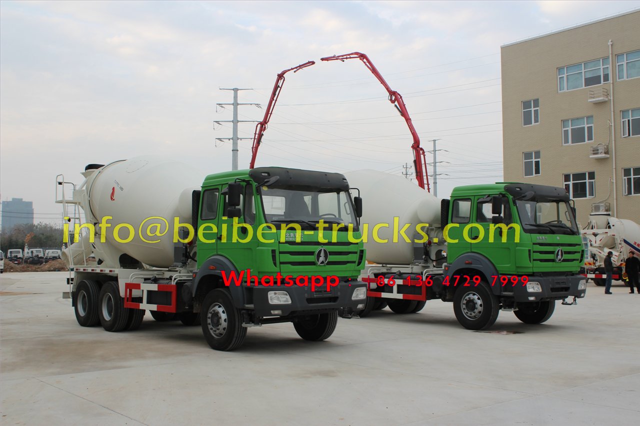 China famous brand Beiben 8 cubic meters concrete mixer truck China famous brand Beiben 8 cubic meters concrete mixer truck