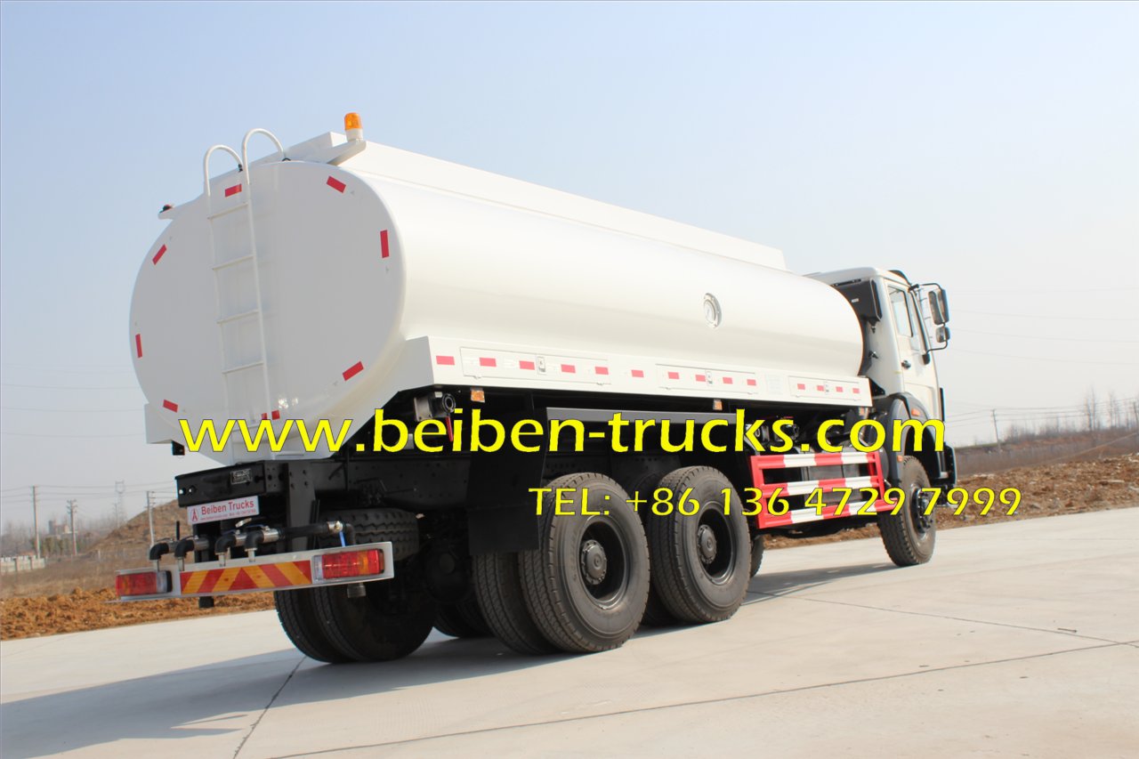 North Benz 6x4 NG80 water sprinkling tank water bowser truck