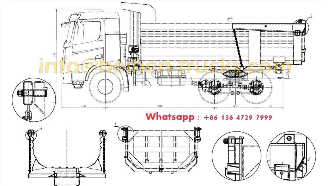 beiben 2638 K dump truck beiben 2638 K dump truck