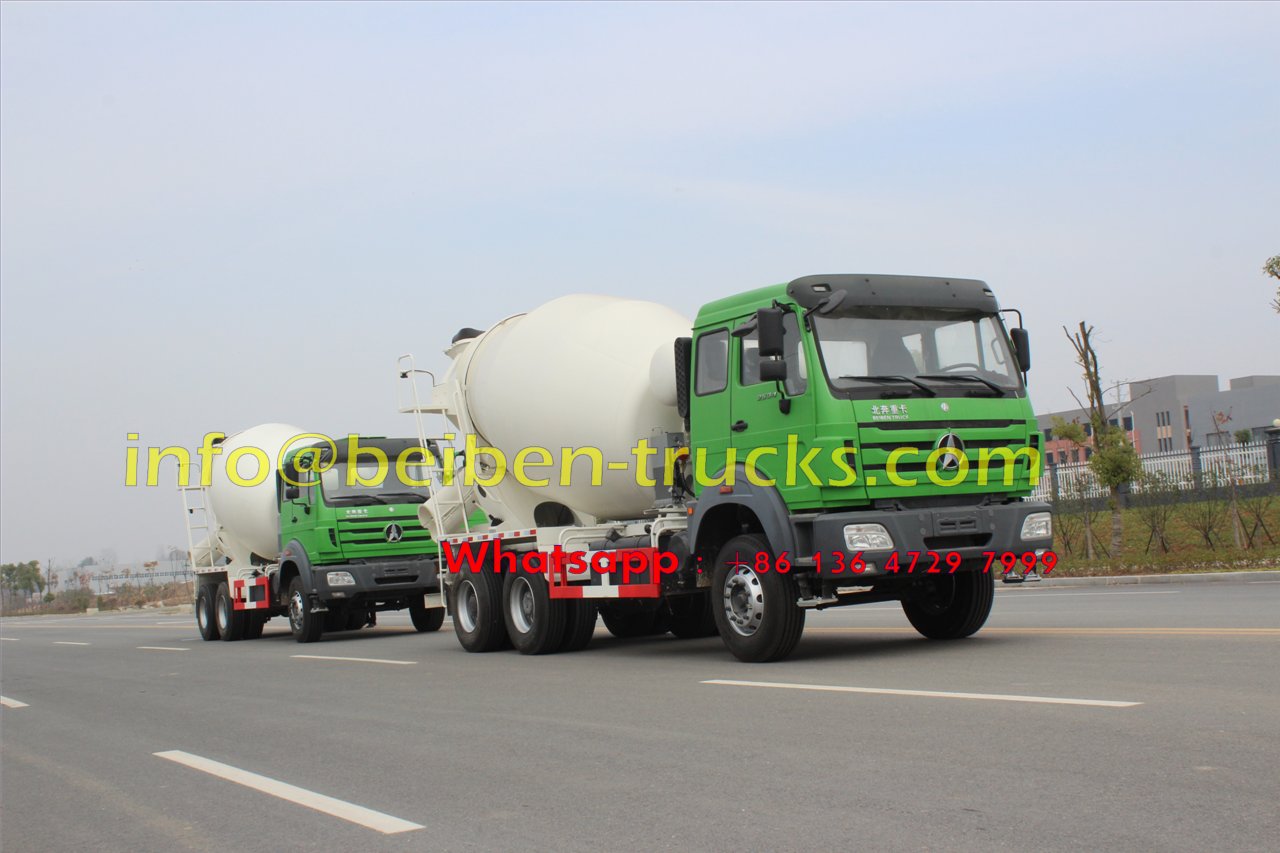 China Beiben 6x4 340hp 10 Cubic Meters Concrete Mixer Truck China Beiben 6x4 340hp 10 Cubic Meters Concrete Mixer Truck