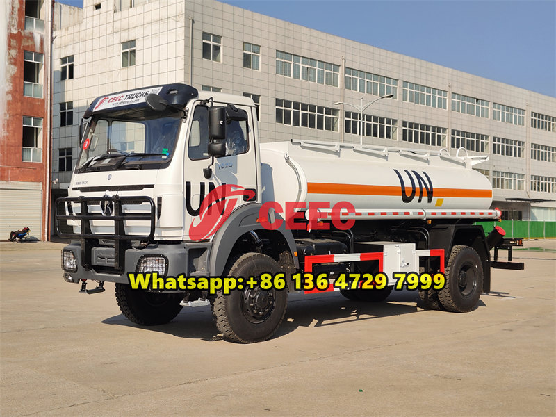 Beiben 4WD fuel truck for sale