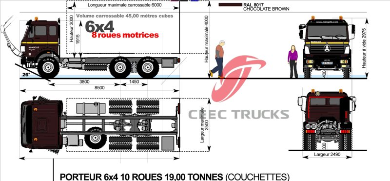 BEIBEN POWER STAR 6X4 10 WHEEL TRACTOR TRUCK BEIBEN POWER STAR 6X4 10 WHEEL TRACTOR TRUCK