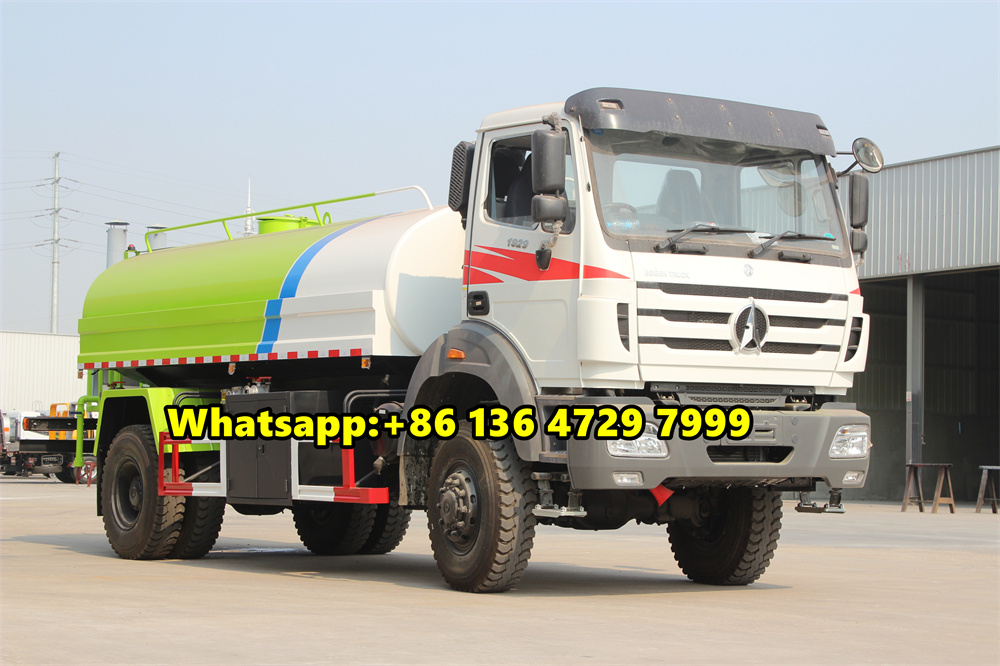 Beiben all wheel drive water tanker truck Beiben all wheel drive water tanker truck