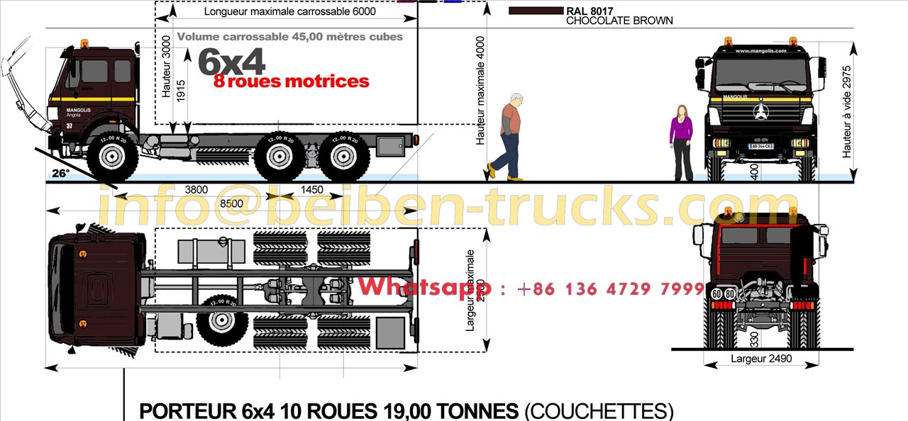 beiben 2538 u type dump truck beiben 2538 u type dump truck