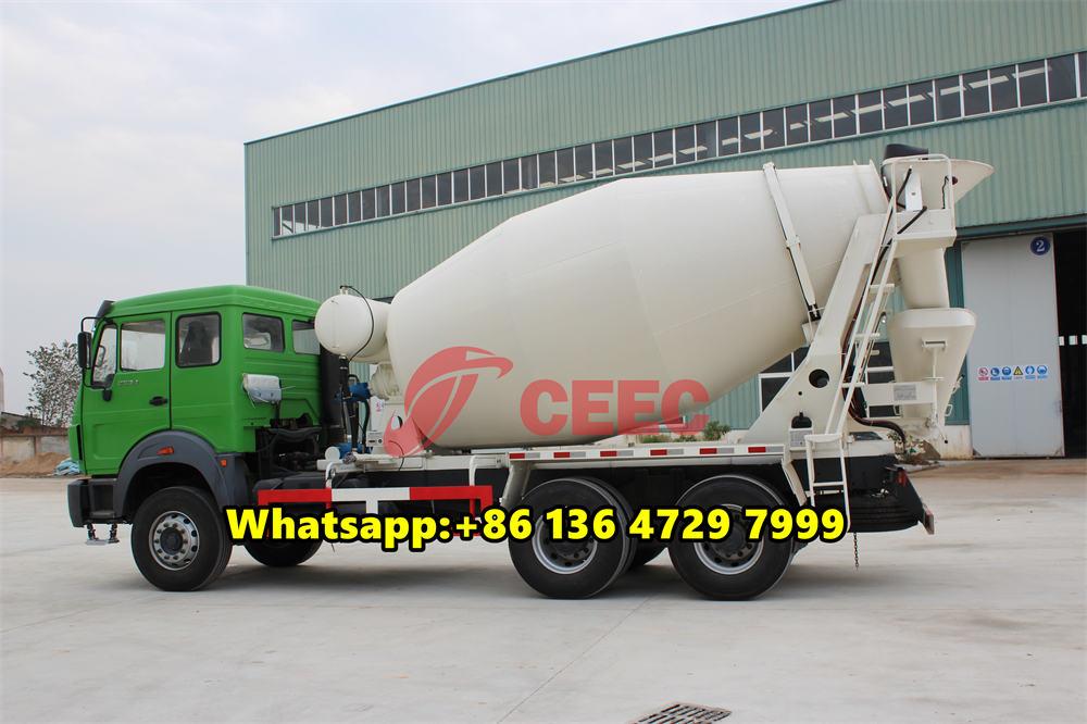 Brand new Beiben 10 wheeler mixer truck for sale