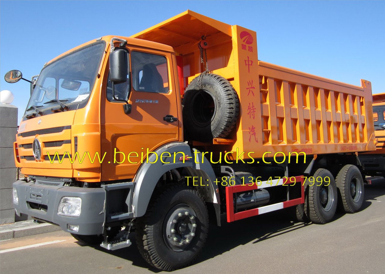 Beiben 6*6 drive dump truck Beiben 6*6 drive dump truck
