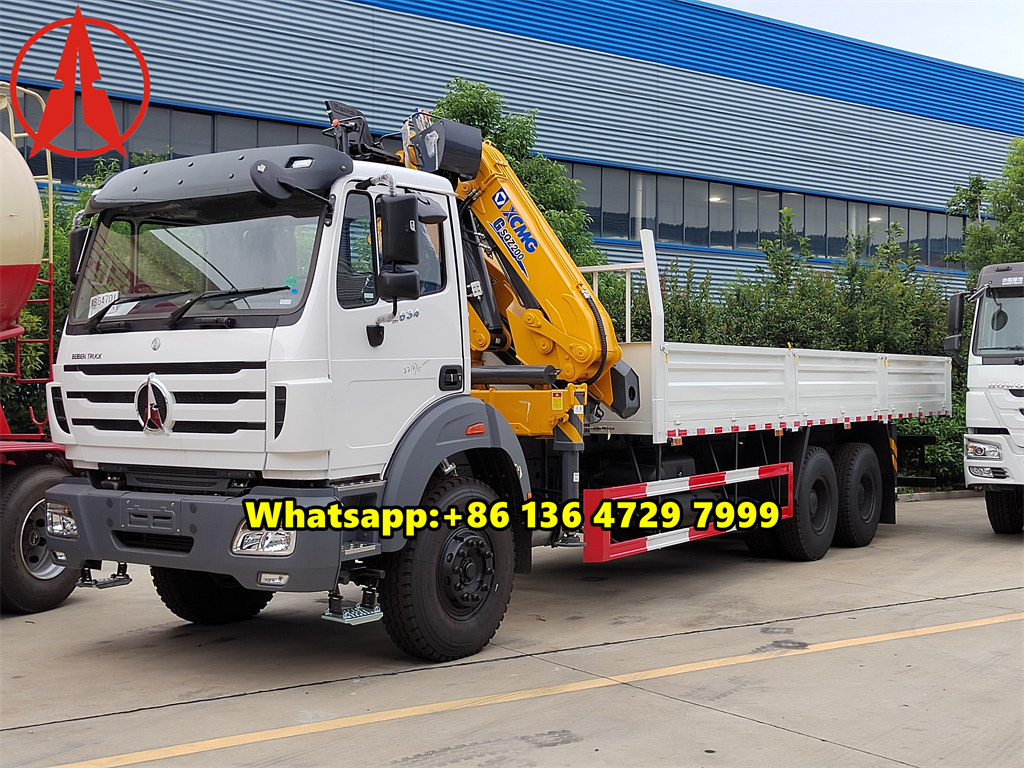 North benz 2634 truck crane