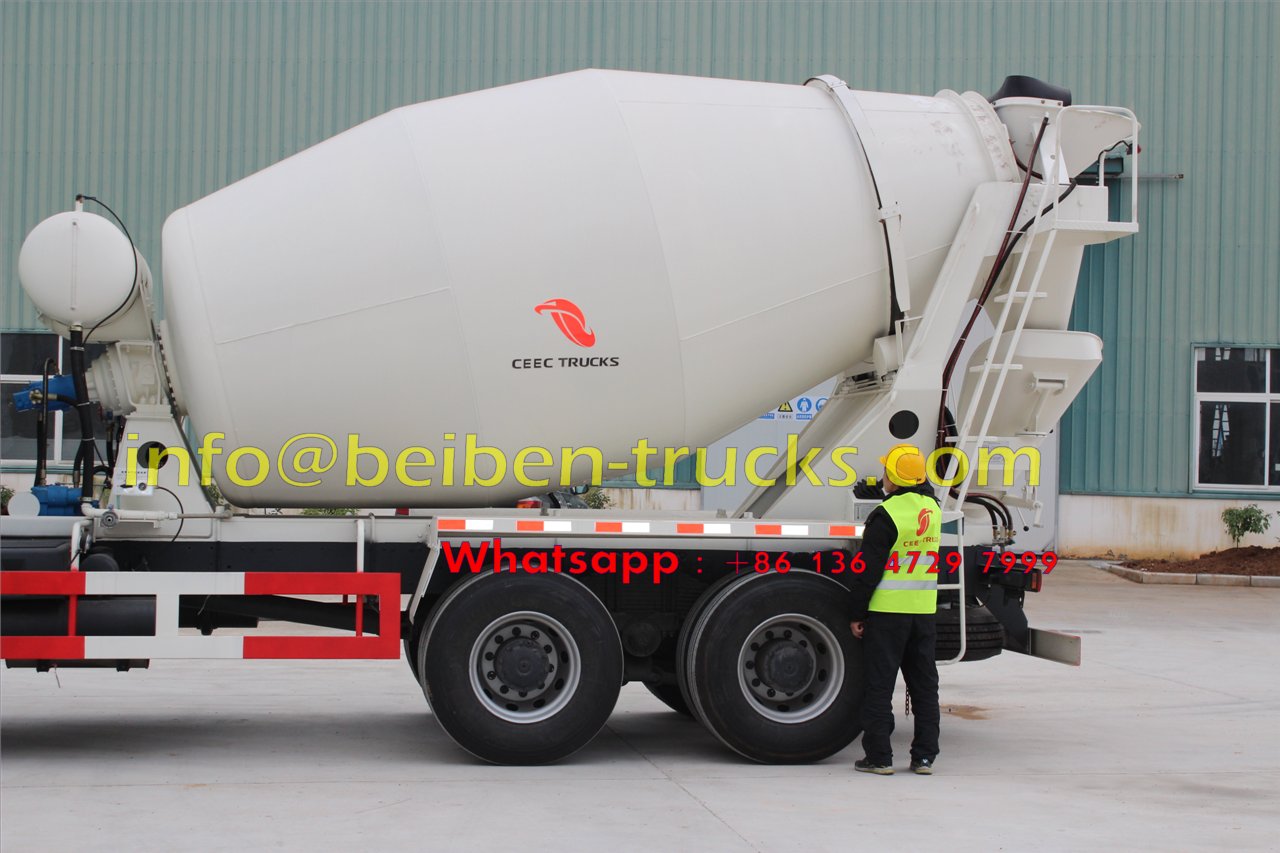 North Benz NG80 6x4 concrete mixer truck cement truck North Benz NG80 6x4 concrete mixer truck cement truck