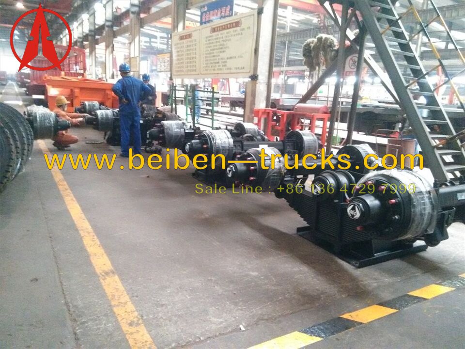 60 T 2 axle bogie suspension semi remorque 60 T 2 axle bogie suspension semi remorque