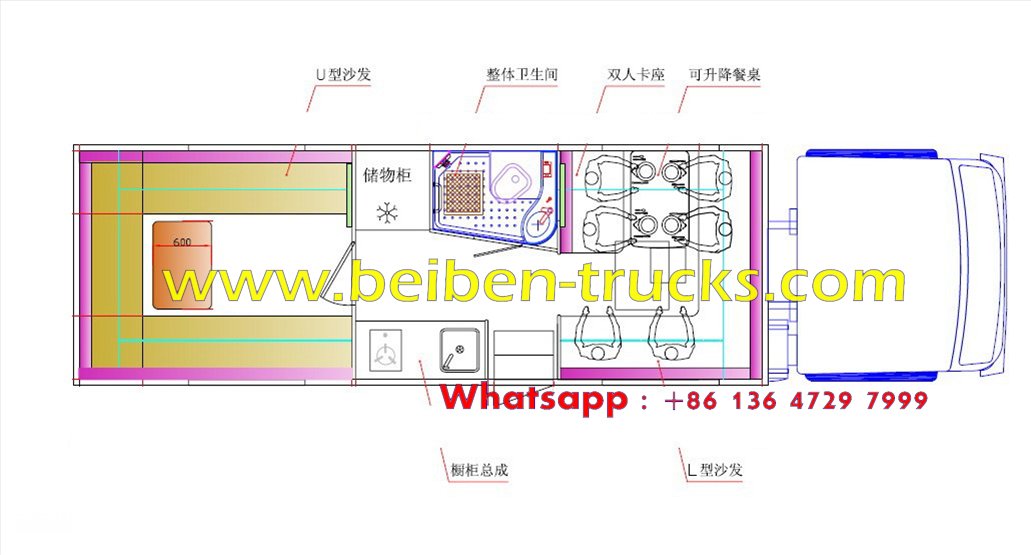Beiben 6 wheel drive Recreational Vehicle Beiben 6 wheel drive Recreational Vehicle