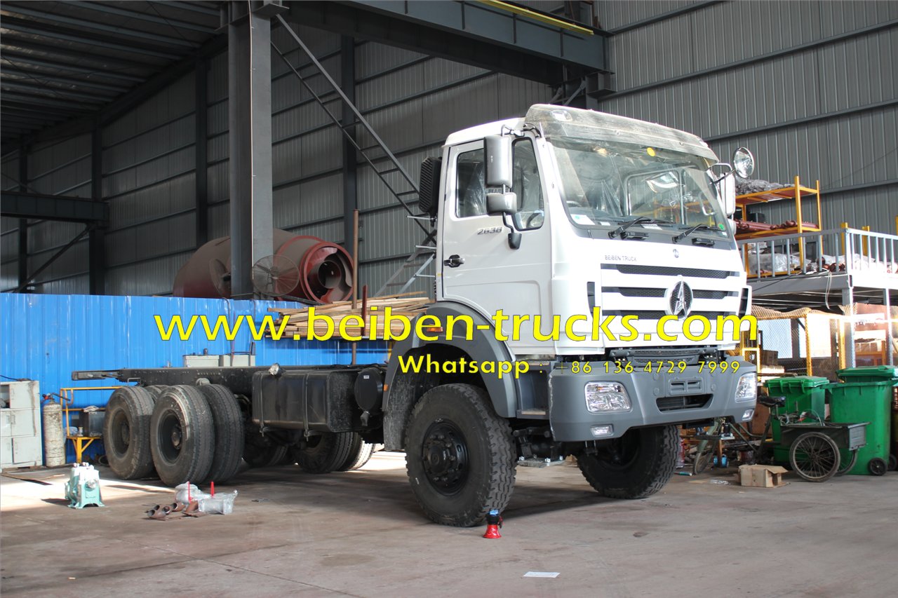 Beiben 2638 off road water tanker trucks
