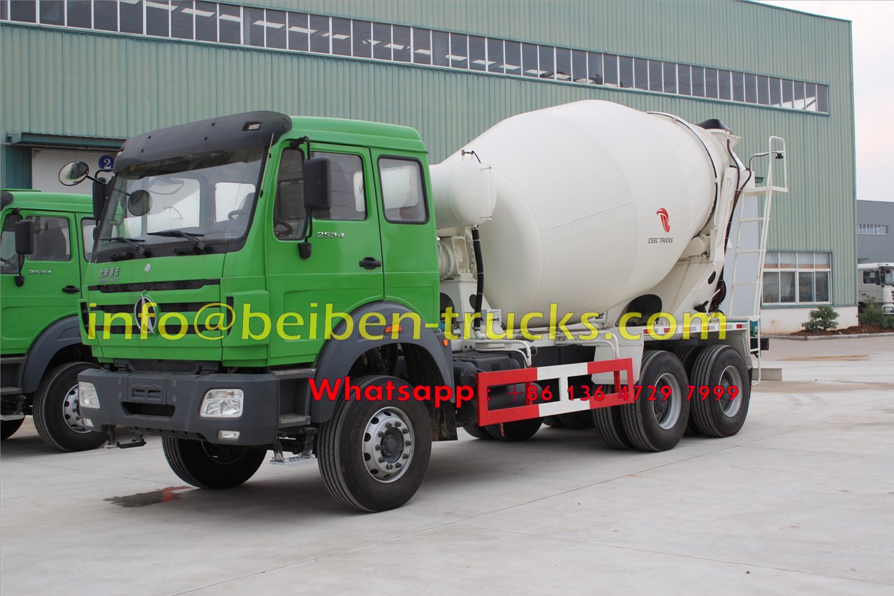 Famous brand Beiben 336hp concrete mixer truck cheap price Famous brand Beiben 336hp concrete mixer truck cheap price