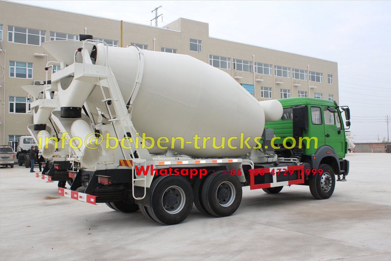 Famous brand Beiben 336hp concrete mixer truck cheap price Famous brand Beiben 336hp concrete mixer truck cheap price