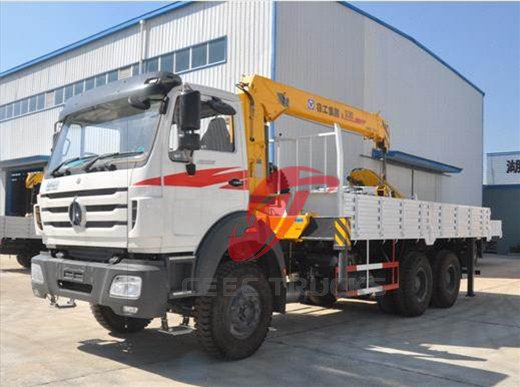 beiben 10 T truck mounted crane beiben 10 T truck mounted crane