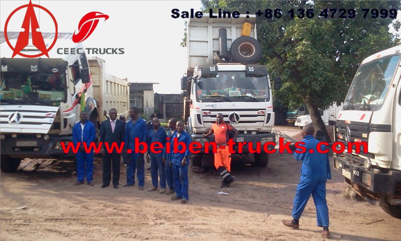 Congo north benz 340 Hp dump trucks manufacturer from china Congo north benz 340 Hp dump trucks manufacturer from china