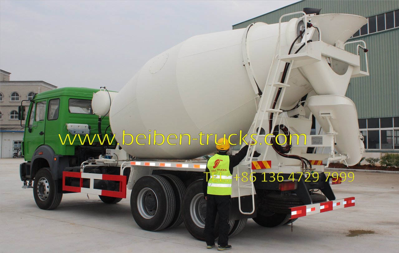 beiben 10 CBM mixer truck manufacturer beiben 10 CBM mixer truck manufacturer