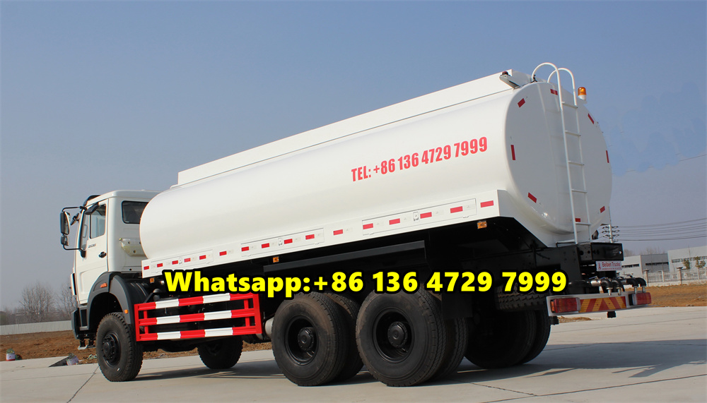 Beiben 2638 water bowser Beiben 2638 water tanker truck