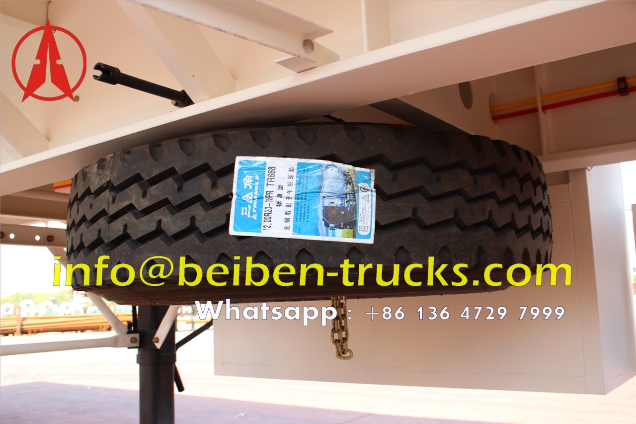 2 axle bogie suspension container semitrailer manufacturer 