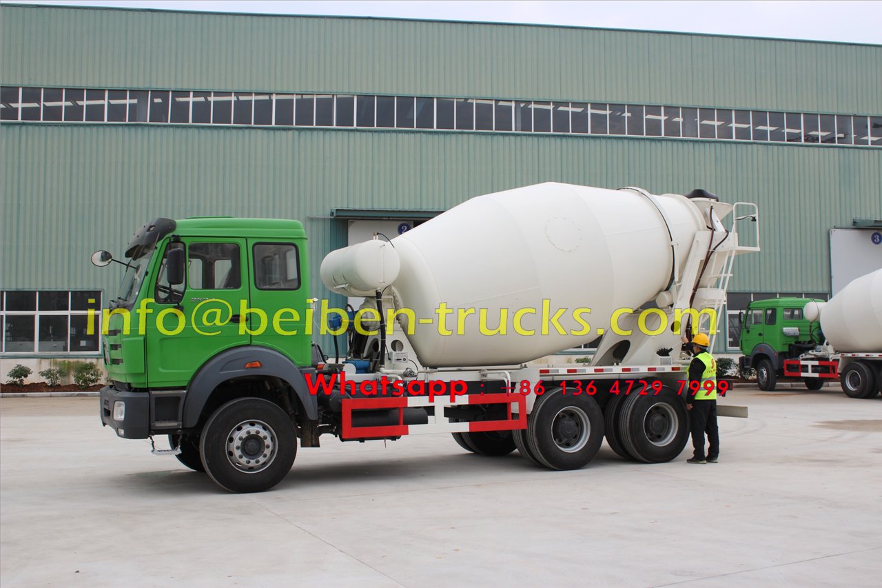 North Benz NG80 6x4 concrete mixer truck cement truck North Benz NG80 6x4 concrete mixer truck cement truck