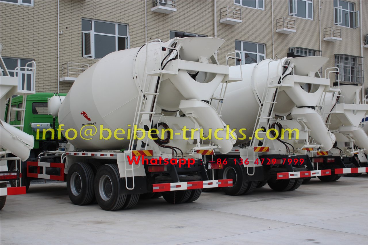North benz 8cbm 6x4 concrete mixer truck sale in Africa North benz 8cbm 6x4 concrete mixer truck sale in Africa