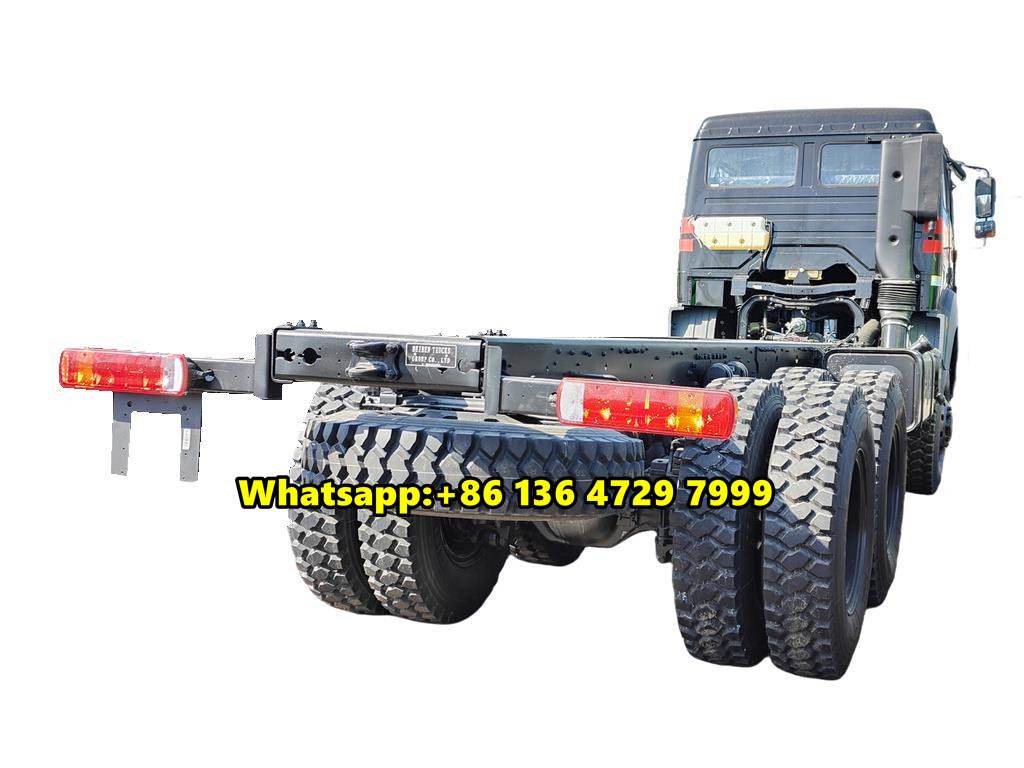 Beiben 6x6 offroad cargo truck only chassis