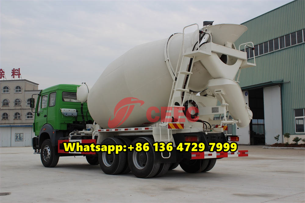 Cheap price Beiben 6×4 8CBM transit mixer truck