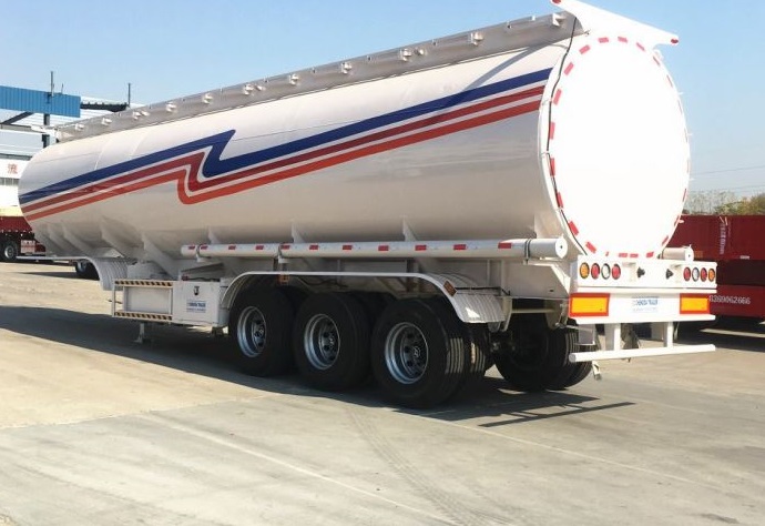 FUWA axle petrol fuel tanker semitrailer FUWA axle petrol fuel tanker semitrailer