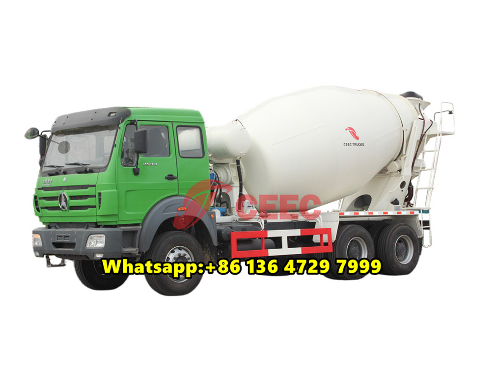 Beiben 8CBM cement mixer truck price Beiben 6×4 mixer truck for sale