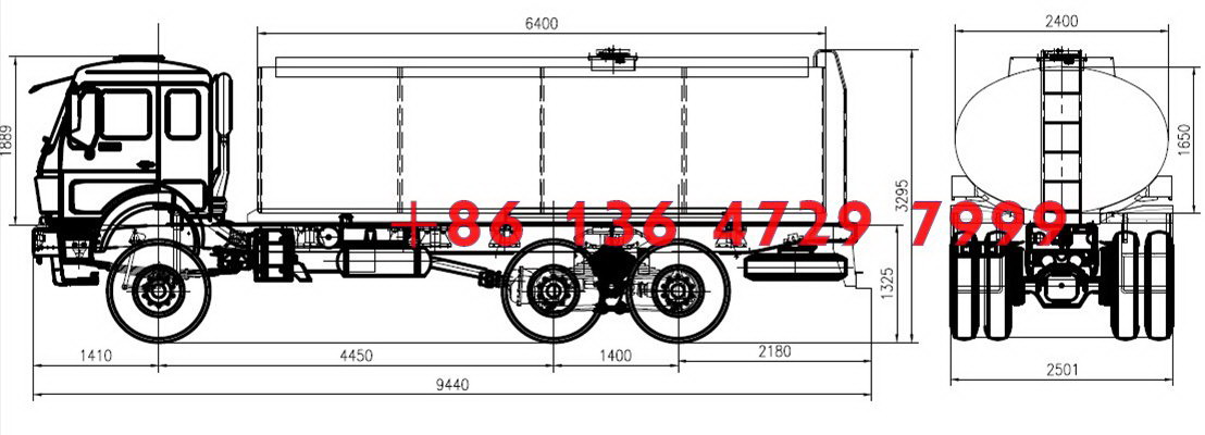 RHD beiben 2538 water tanker for kenya RHD beiben 2538 water tanker for kenya