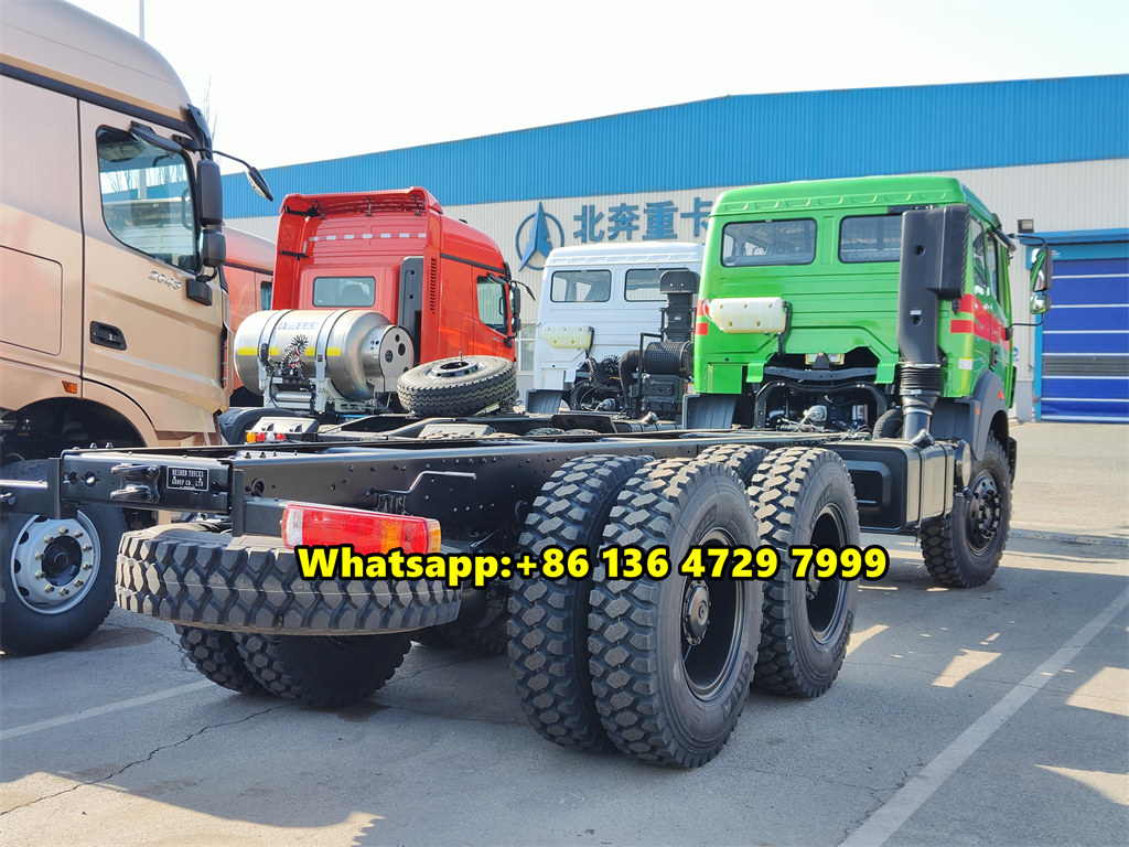 Beiben 420HP 4WD cargo truck chassis
