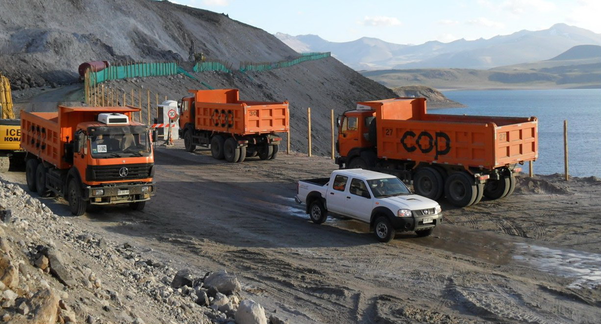 Beiben 2538K dump truck 30 T capaicty for south america customer using 