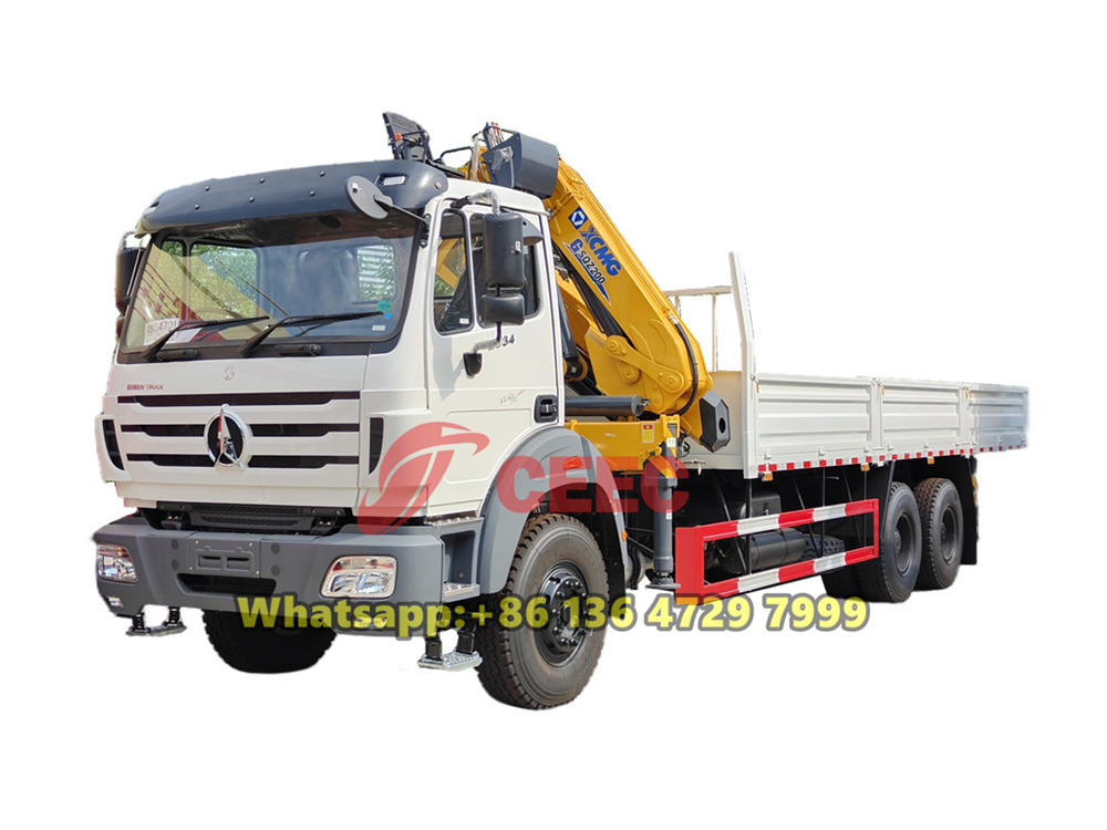 Beiben 10 ton crane truck for sale