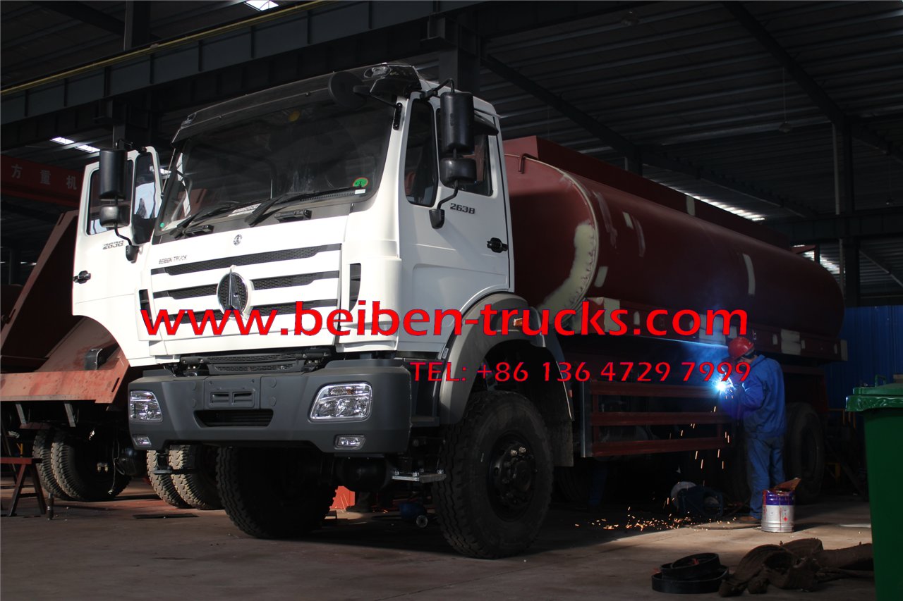 BeiBen/North Benz 6x4 20000L 290hp water tanker truck for sale BeiBen/North Benz 6x4 20000L 290hp water tanker truck for sale