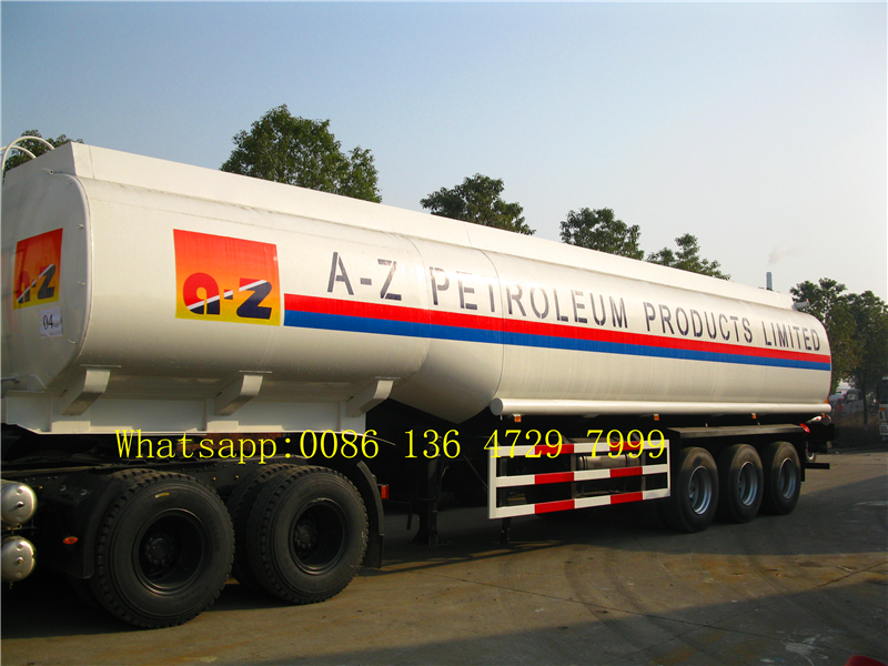 Mechanical spring suspension fuel tank trailer Mechanical spring suspension fuel tank trailer