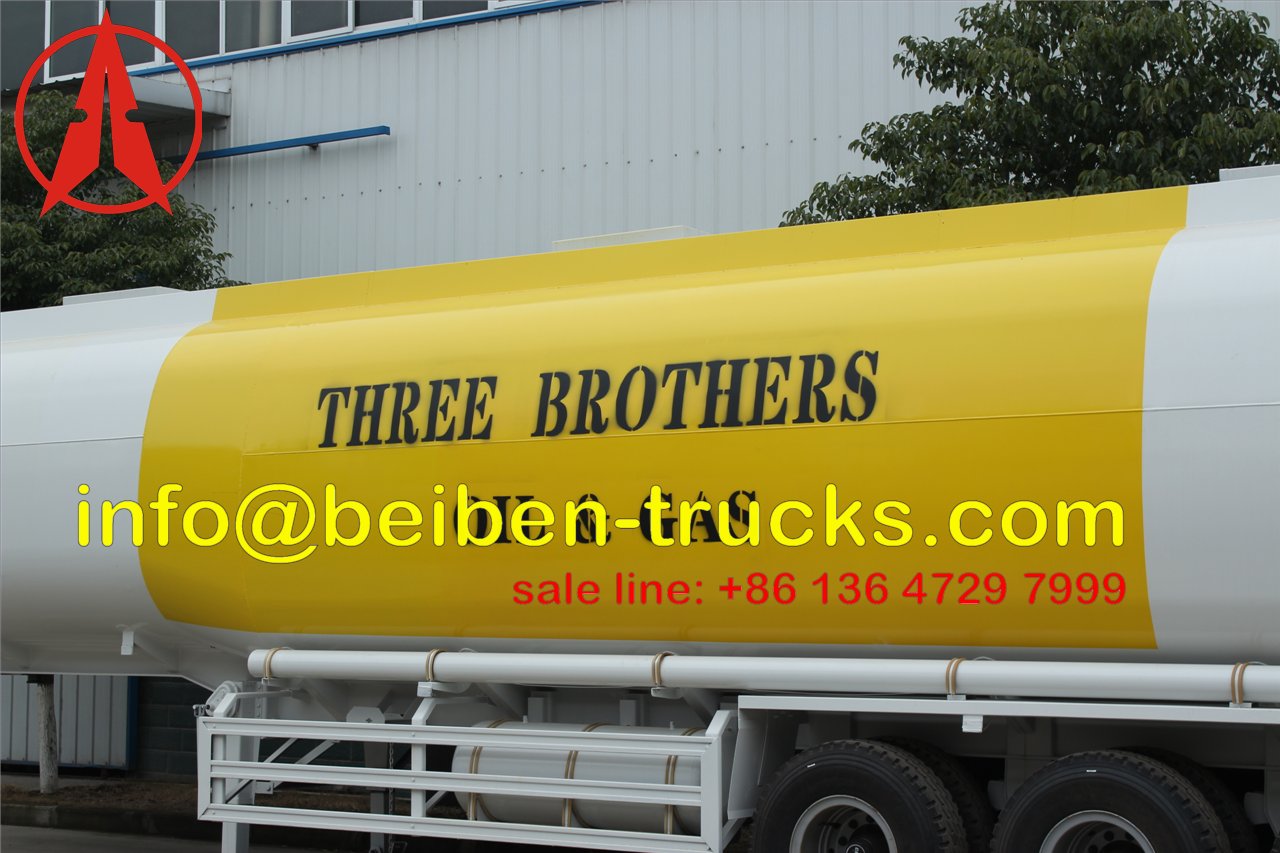 fuel tanker semitrailer for africa 