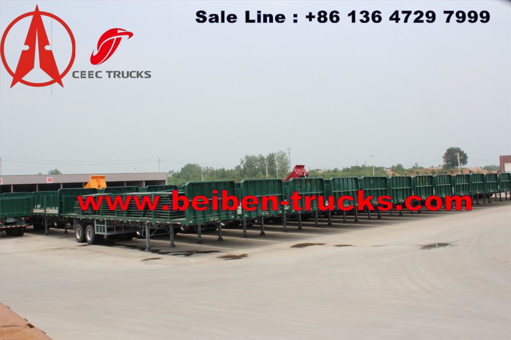 china 2 axle bogie suspension semitrailer manufacturer 