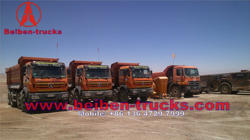 Beiben 12 wheeler dump truck 3142 type Beiben 12 wheeler dump truck 3142 type