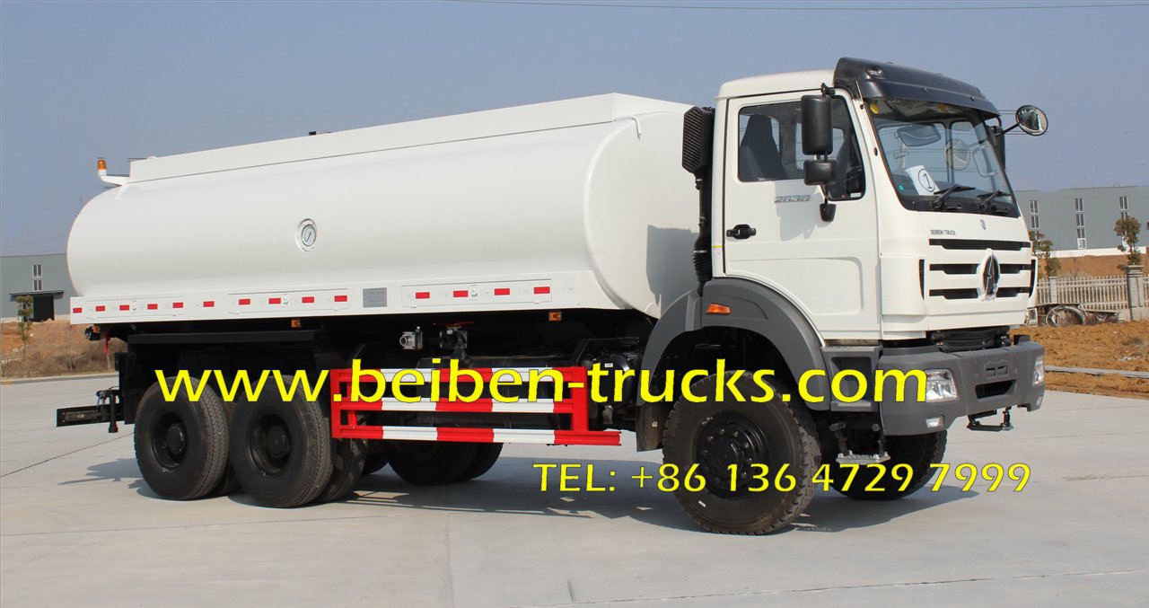 20m3 BEIBEN Water transportation stainless steel water tank truck 20m3 BEIBEN Water transportation stainless steel water tank truck