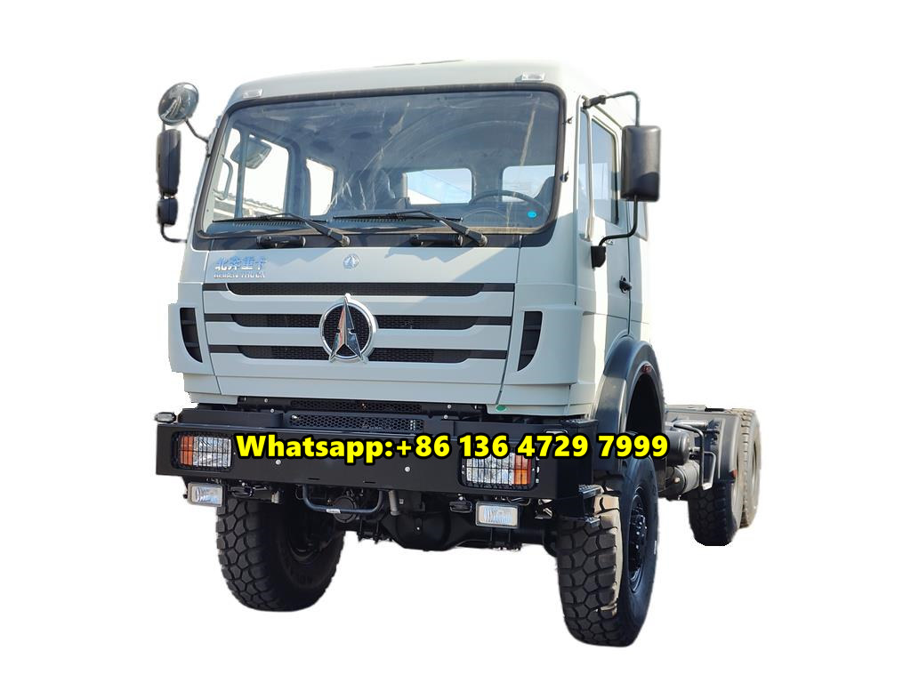 Beiben 6x6 offroad cargo truck only chassis