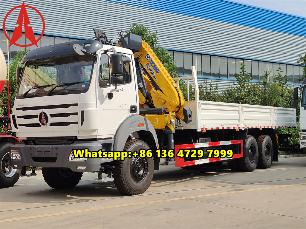 North benz beiben 2534 crane truck