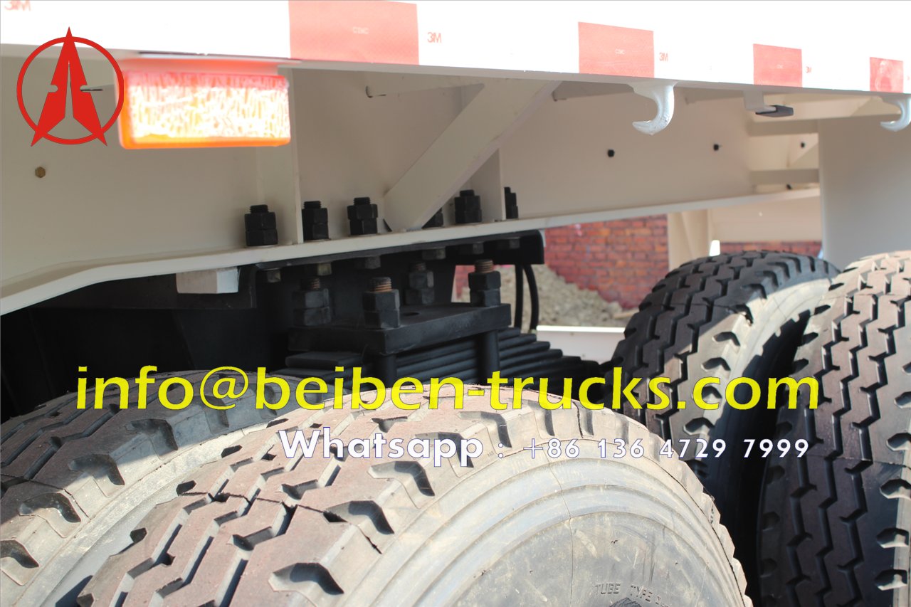 2 axle bogie suspension container semitrailer manufacturer