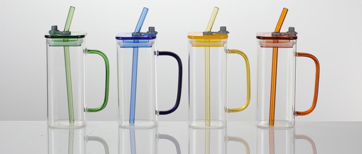 Custom Borosilicate Glass Cup