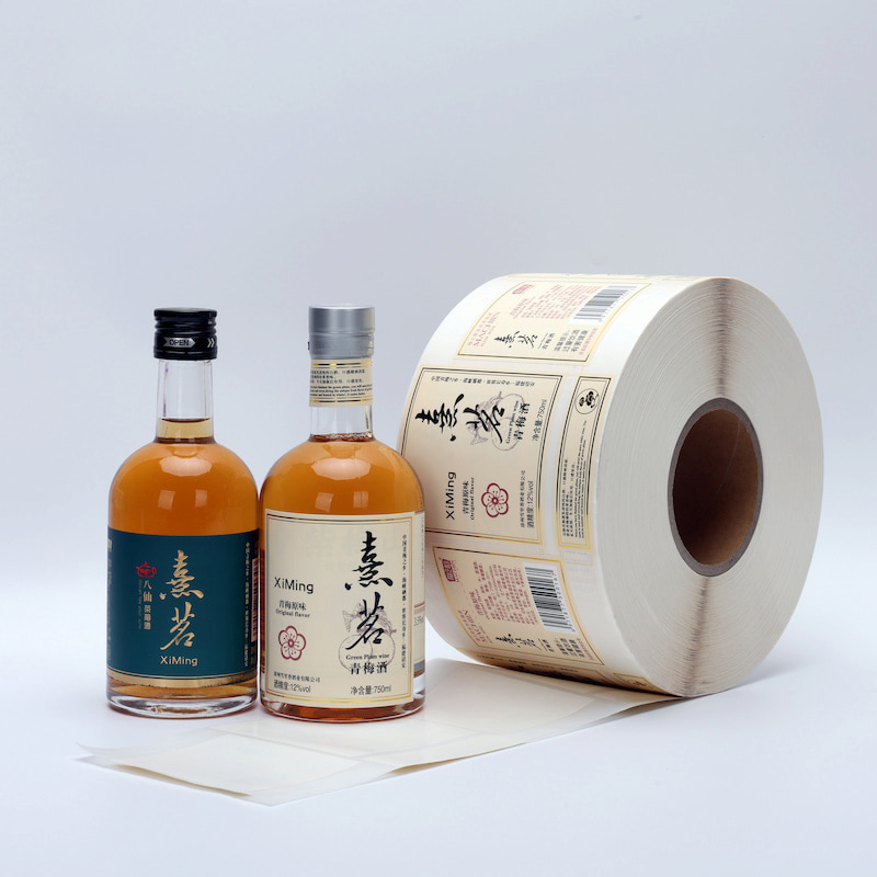Spot UV liquor labels